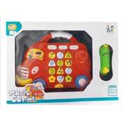 Music Car Musical Bus Shaped Phone - Red