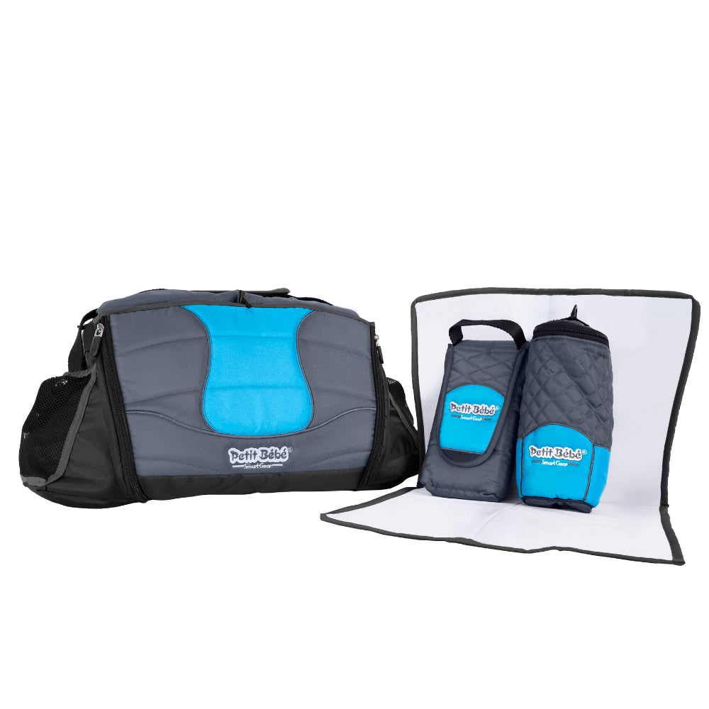 Petit Bebe Smart Gear S1 Diaper Bag – Turquoise