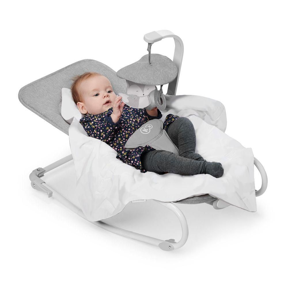 Kinderkraft Felio 2 Rocking Chair - Stone Grey