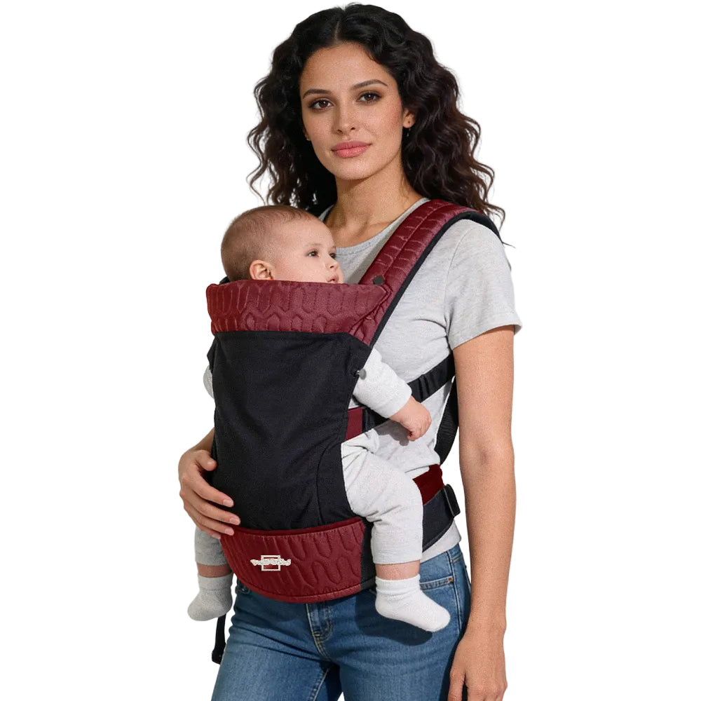 Petit Bebe Allure Baby Carrier – Burgundy - Baby Essentials