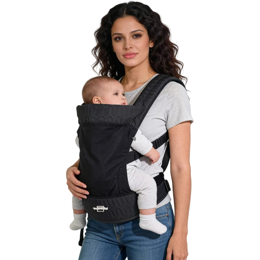 Petit Bebe Allure Baby Carrier – Black - Baby Essentials