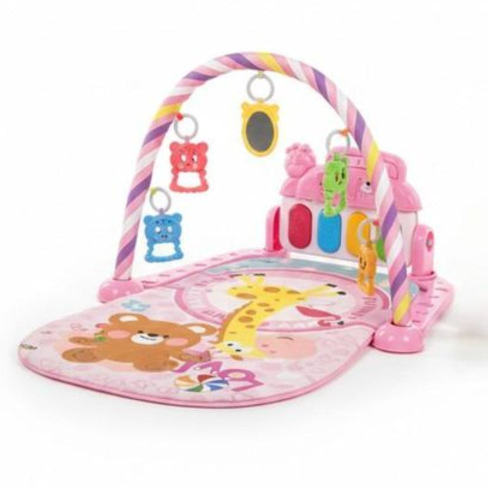 Children's Pedal Piano Play Mat – Pink
