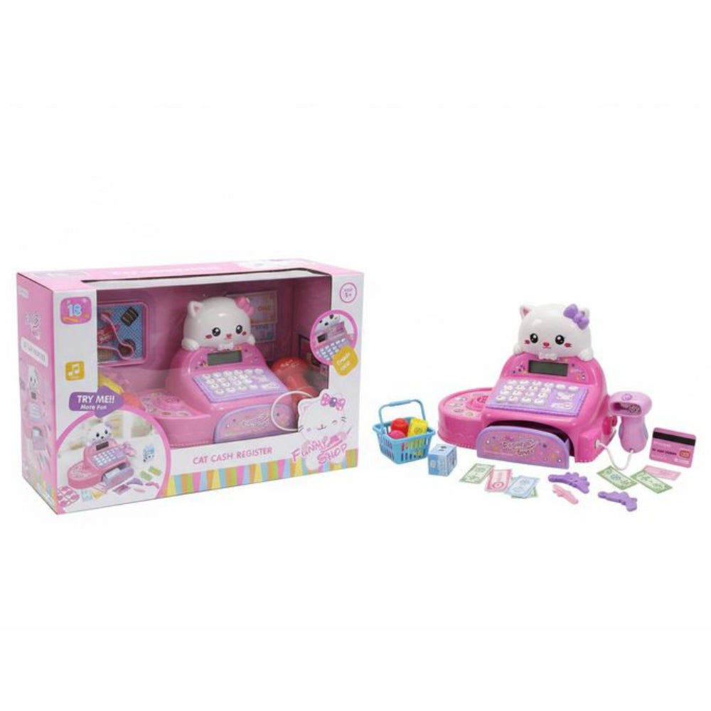 Cat Cash Register Toy – Pink