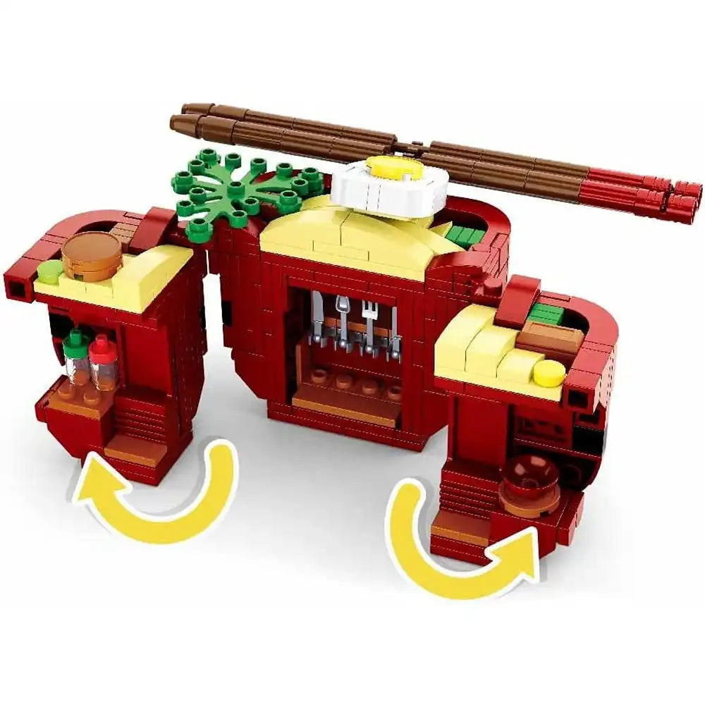 Sluban Food Court Noodle House Building Blocks Set - 345 Pcs