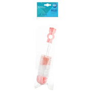 Canpol Babies Brush for Bottles and Teats with Sponge – Pink