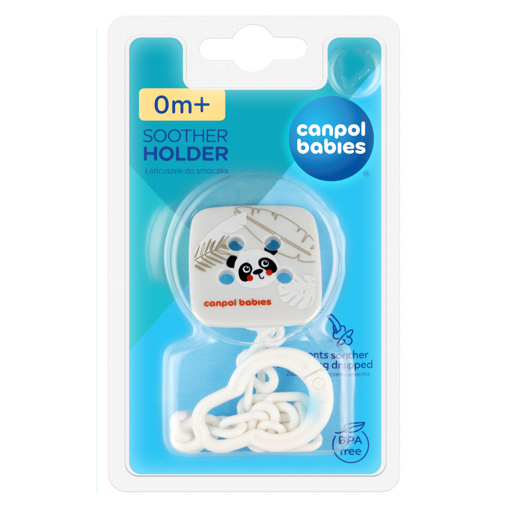 Canpol Babies Soother Holder Babies – White
