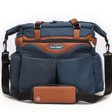 Petit Bebe Baby Diaper Bag Premium – Blue & Havan