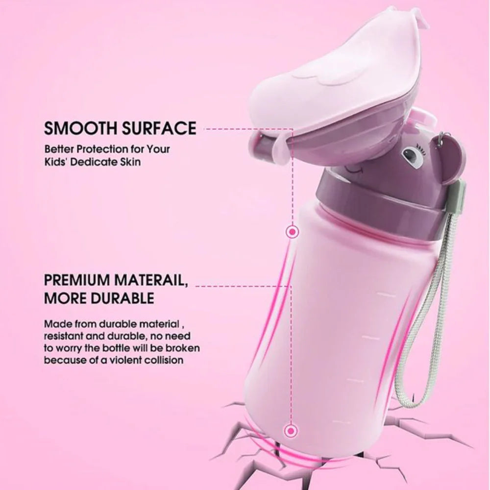 Portable Children's Urination Bottle – Girls