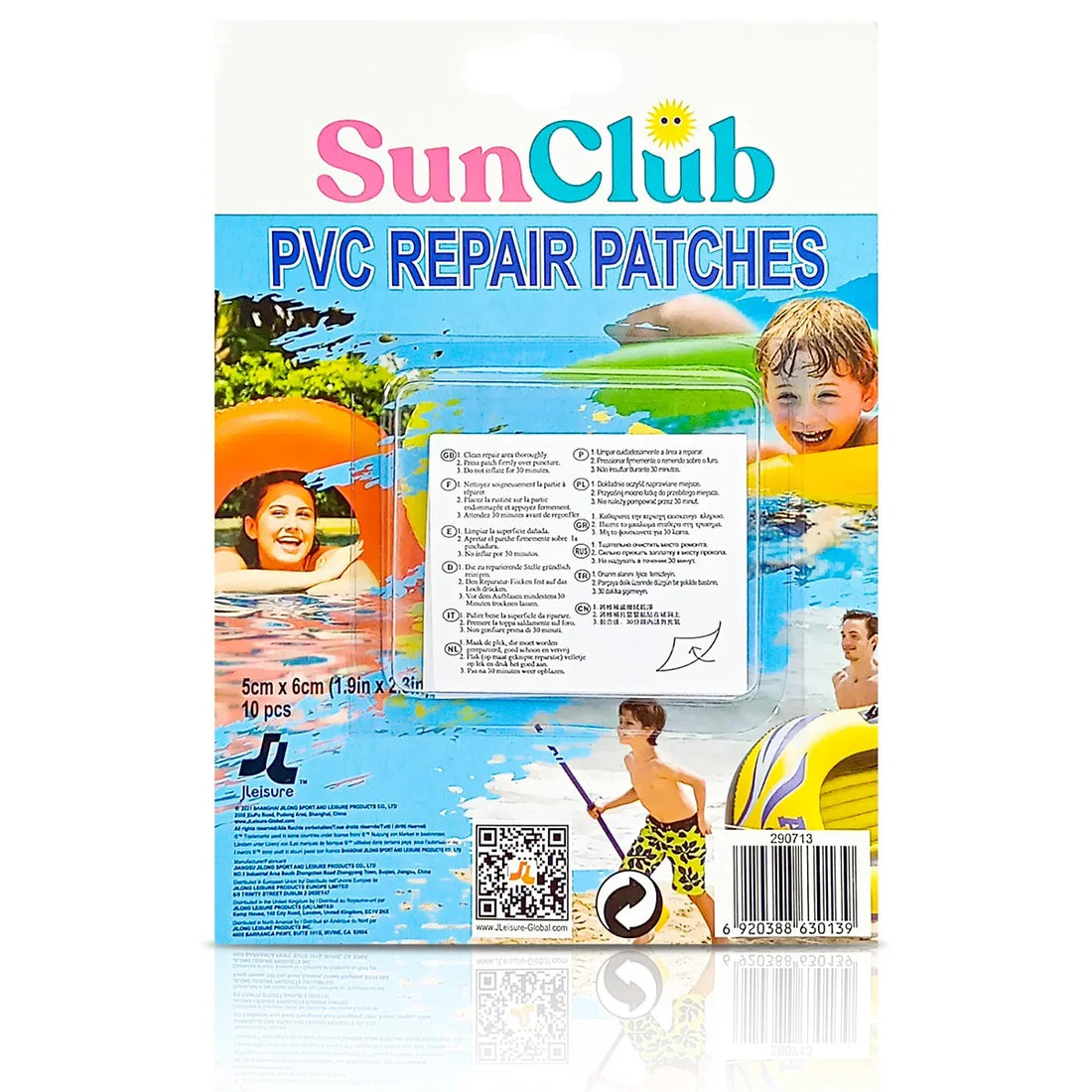 Repair Patches – Quick Fix for Inflatables and Pool Toys - Summer - Sun Club