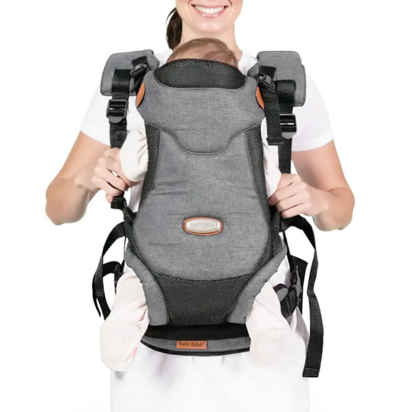 حاملة الأطفال بيتي بيبي بريميوم ماكس كتان - رمادي