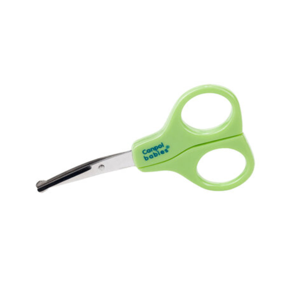 Canpol Babies Nail Scissors with Rounded Tips – Green