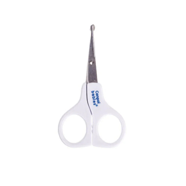 Canpol Babies Round Tip Baby Nail Scissors without Cover – White