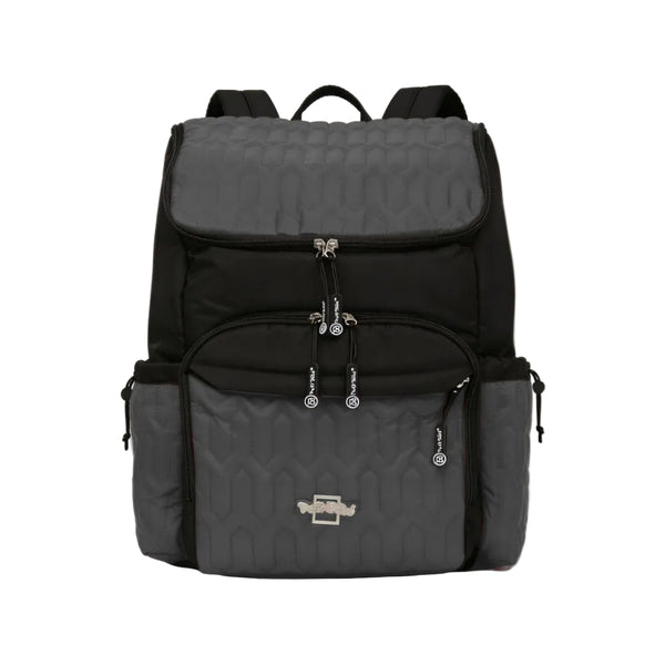 Petit Bebe Baby Diaper Backpack Premium Allure – Grey
