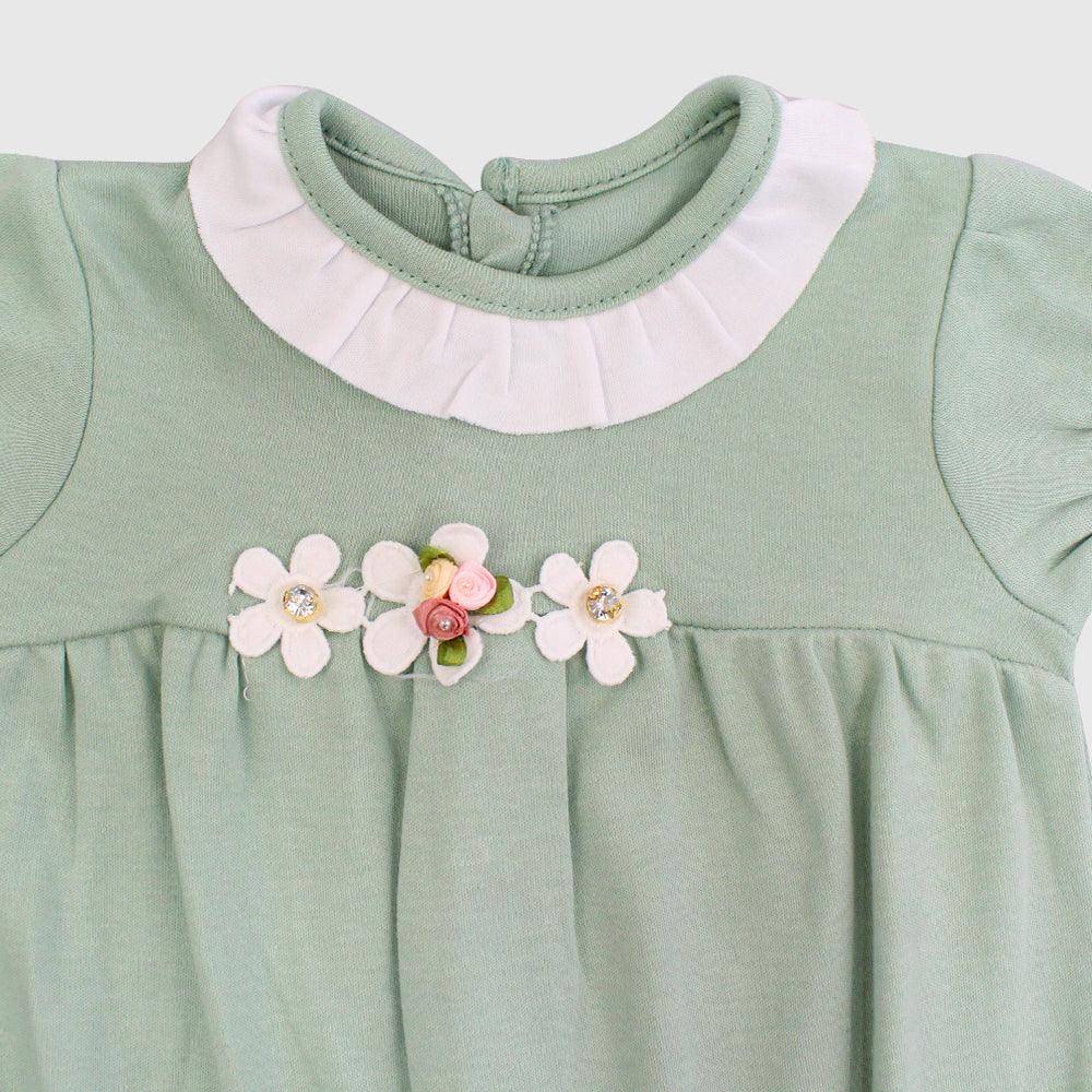 3 Flowers Romper - Ourkids - Bumber