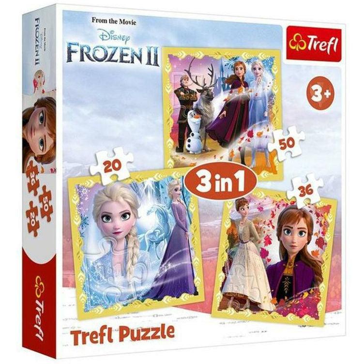 3 Jigsaw Puzzles - Frozen 2 - Ourkids - Trefl