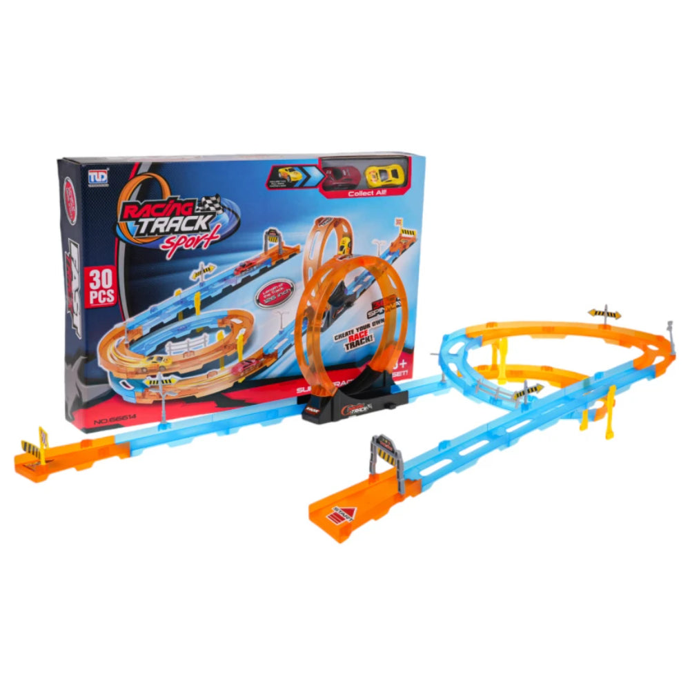 Racing Track Sport Set – 30 Pcs - Toys - OKO