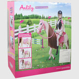Anlily Doll (A jockey with a horse)