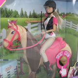 Anlily Doll (A jockey with a horse)