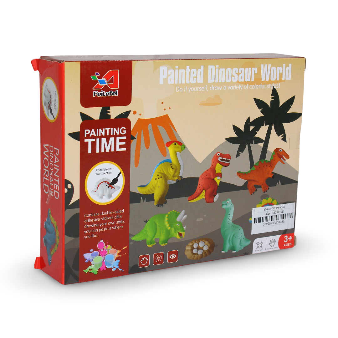 Feilefei Painted Dinosaur World DIY Painting Kit