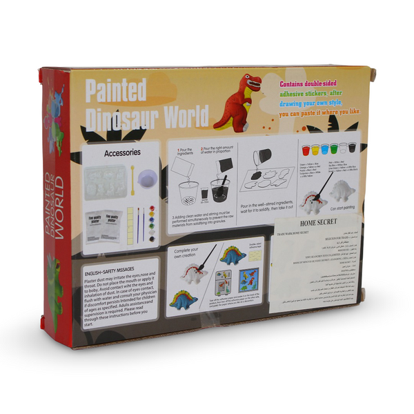Feilefei Painted Dinosaur World DIY Painting Kit