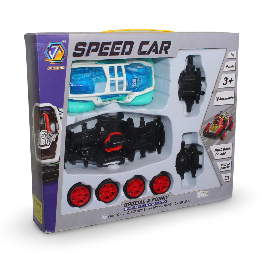 Juntong Speed Car DIY Assembly Toy