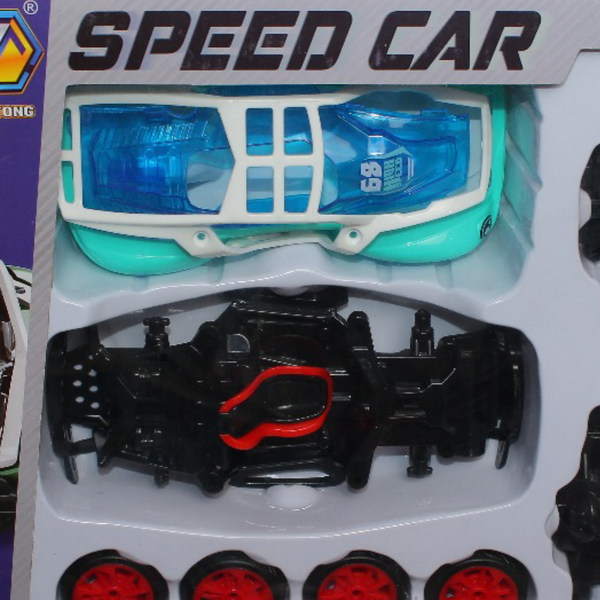 Juntong Speed Car DIY Assembly Toy