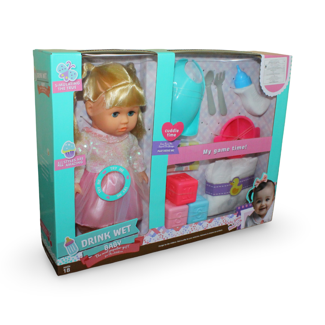 Fashion Doll – 35 cm with 12 Melodies, Potty & Accessories - Toys - OKO