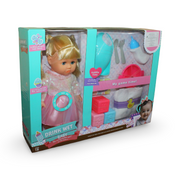 Fashion Doll – 35 cm with 12 Melodies, Potty & Accessories