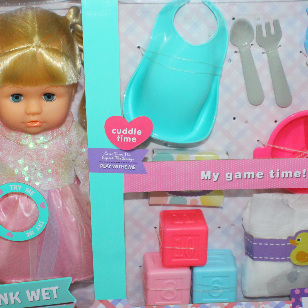 Fashion Doll – 35 cm with 12 Melodies, Potty & Accessories