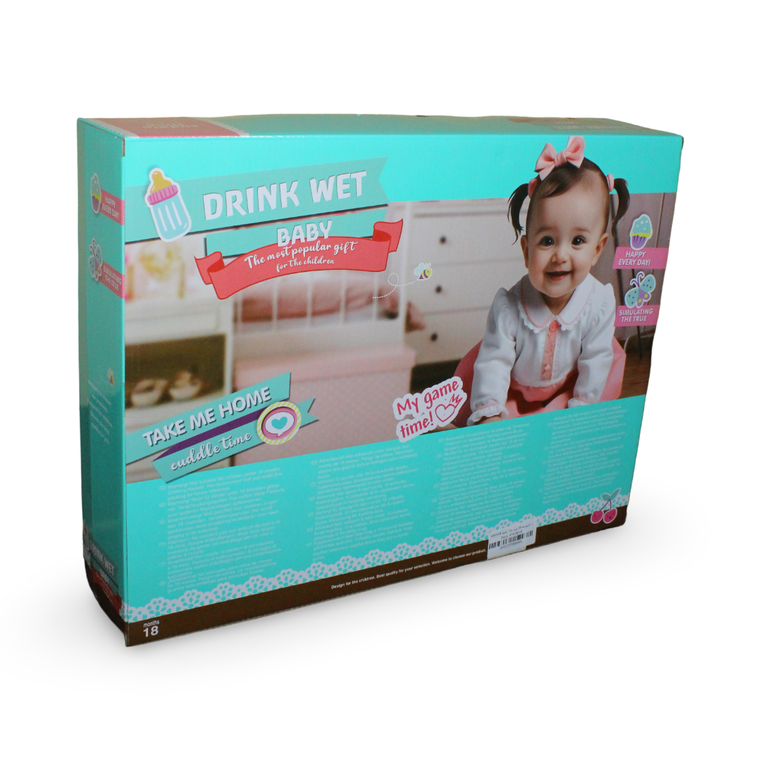 Fashion Doll – 35 cm with 12 Melodies, Potty & Accessories