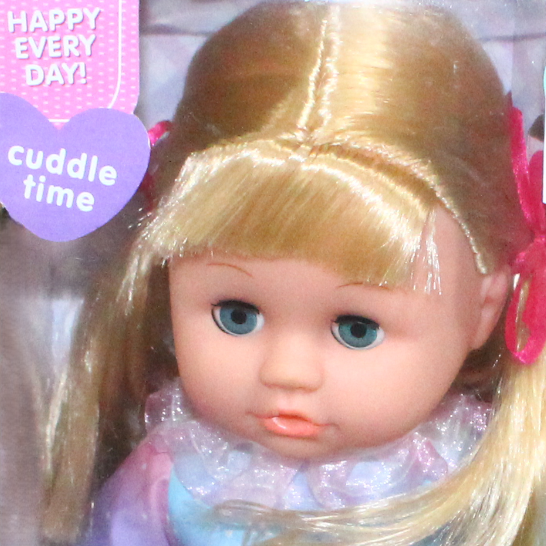 Baby Doll – 35 cm with 12 Melodies & Colorful Dress