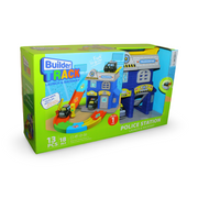 Police Station Builder Track Play Set – 13 Pcs