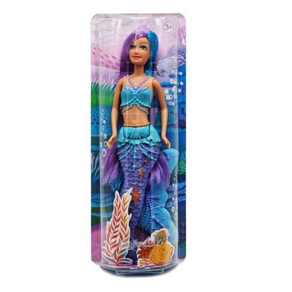 Defa Lucy Mermaid Doll – Blue/Purple