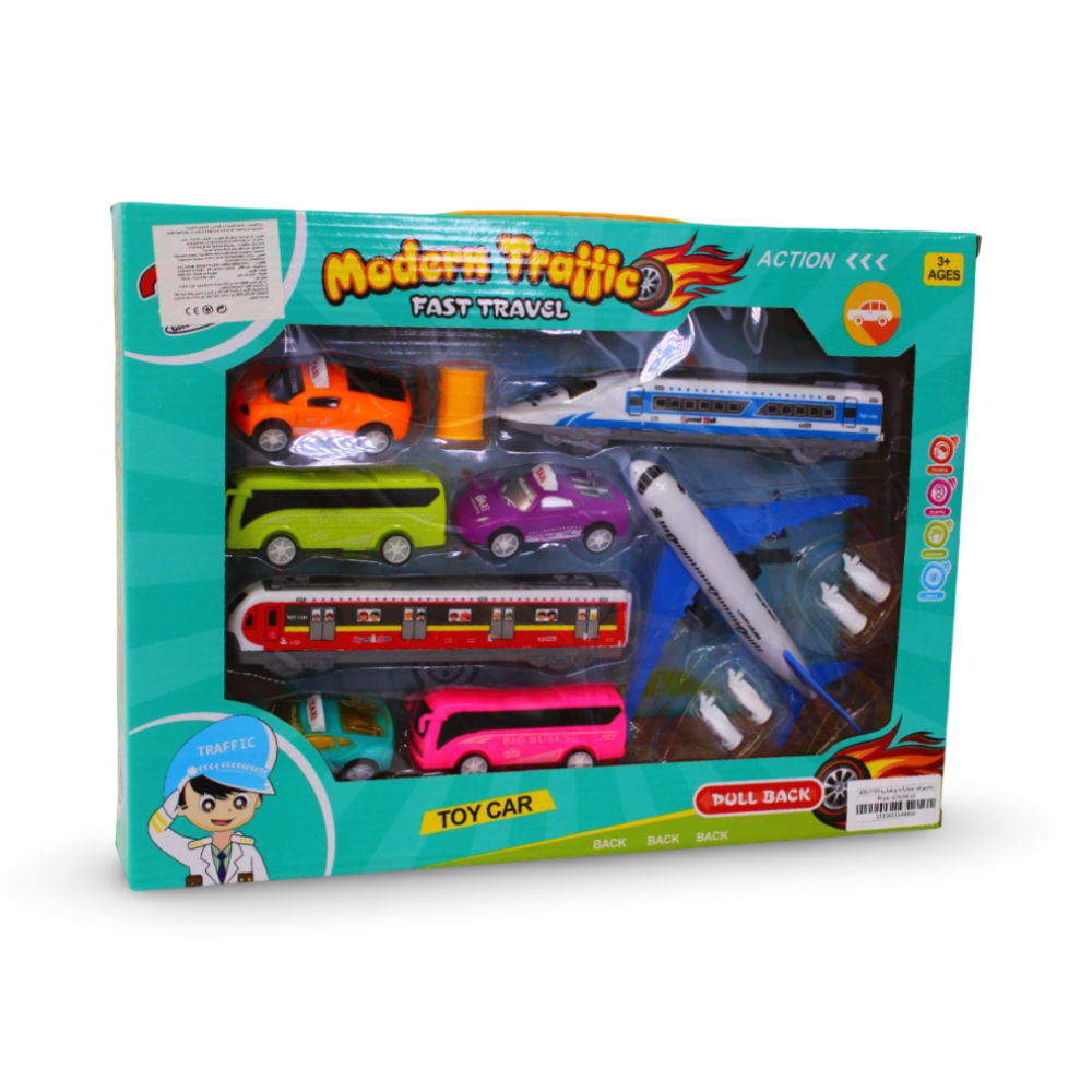 Modern Traffic Fast Travel Toy Vehicles - Toys - OKO