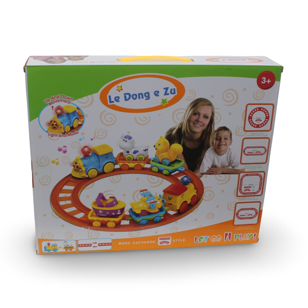 Happy Cartoon Travel Train Toy Set