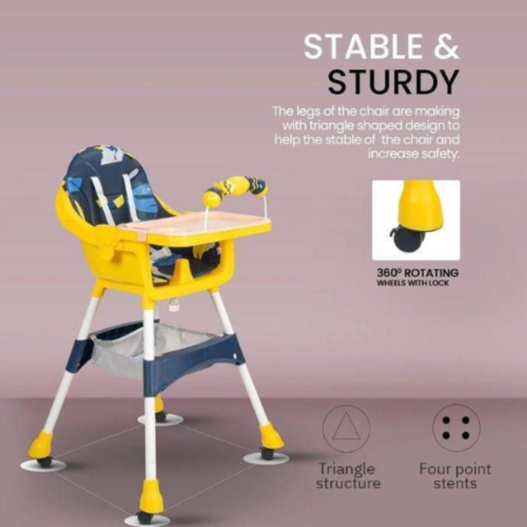 High Chair – Yellow