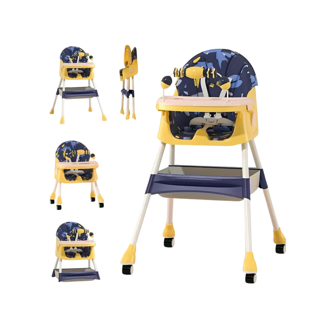 High Chair – Yellow - Baby Essentials - Bright Future