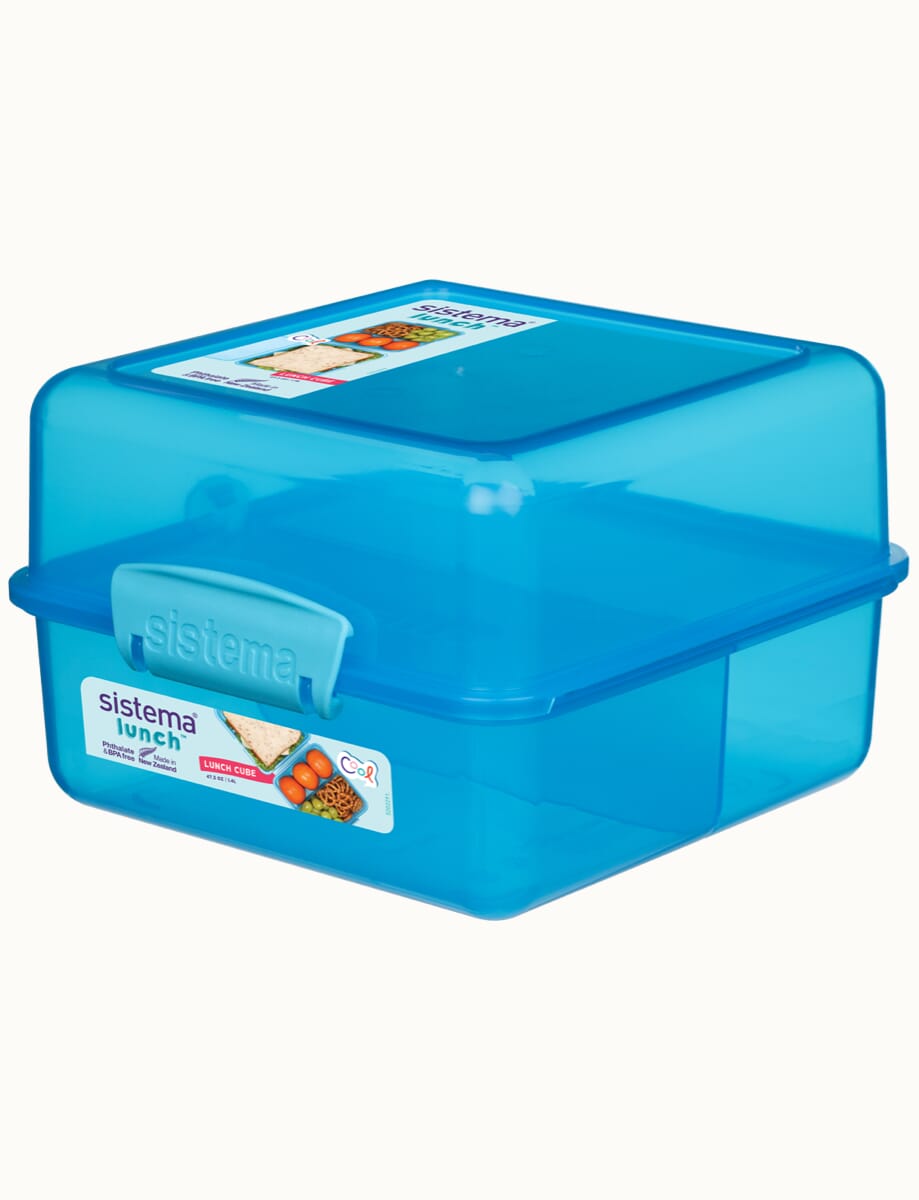 Sistema Lunch Box – BPA Free Plastic Blue 1.4L