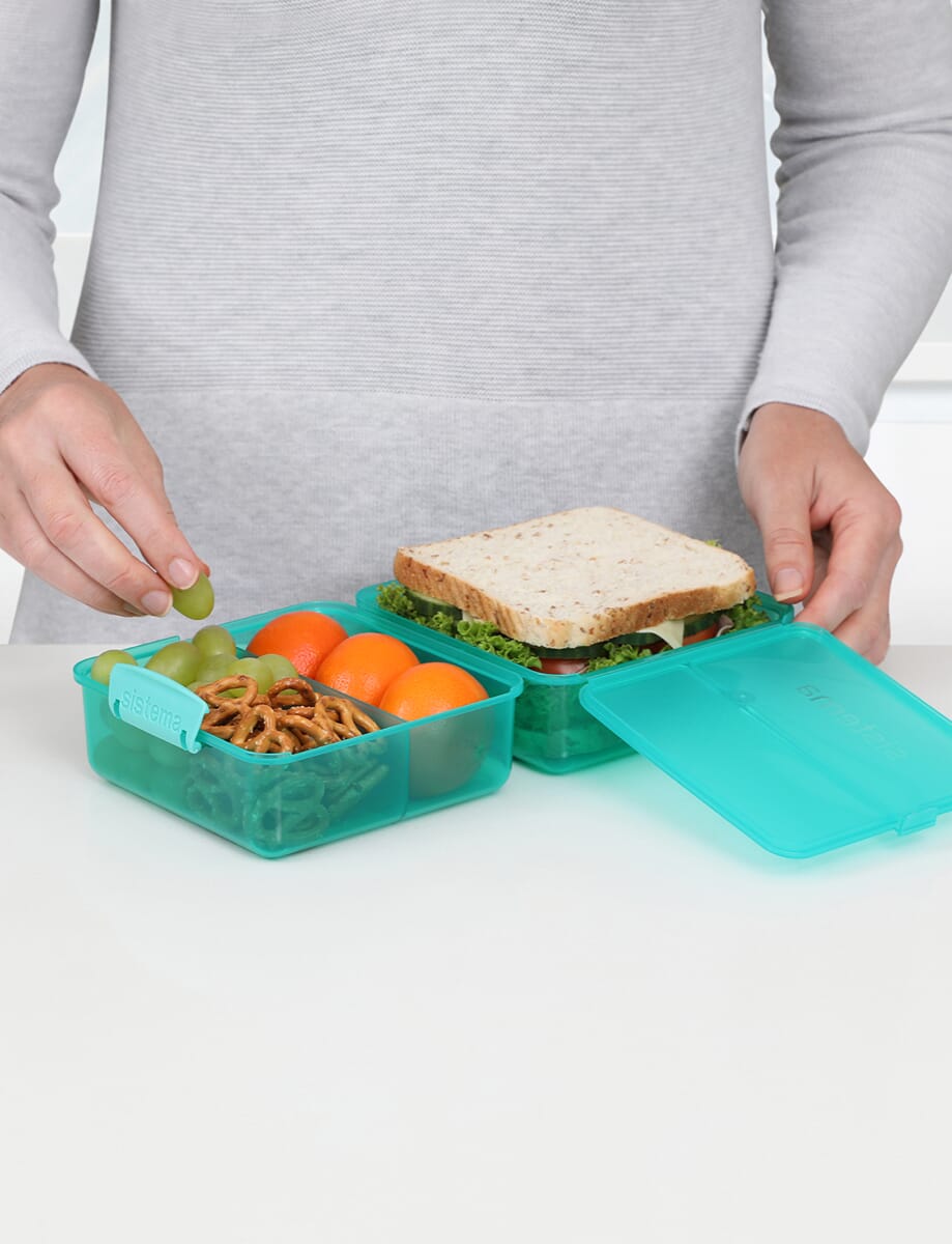 Sistema Lunch Box – BPA Free Plastic Aqua 1.4L