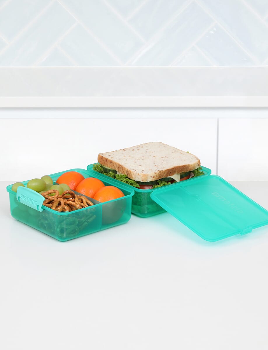 Sistema Lunch Box – BPA Free Plastic Aqua 1.4L