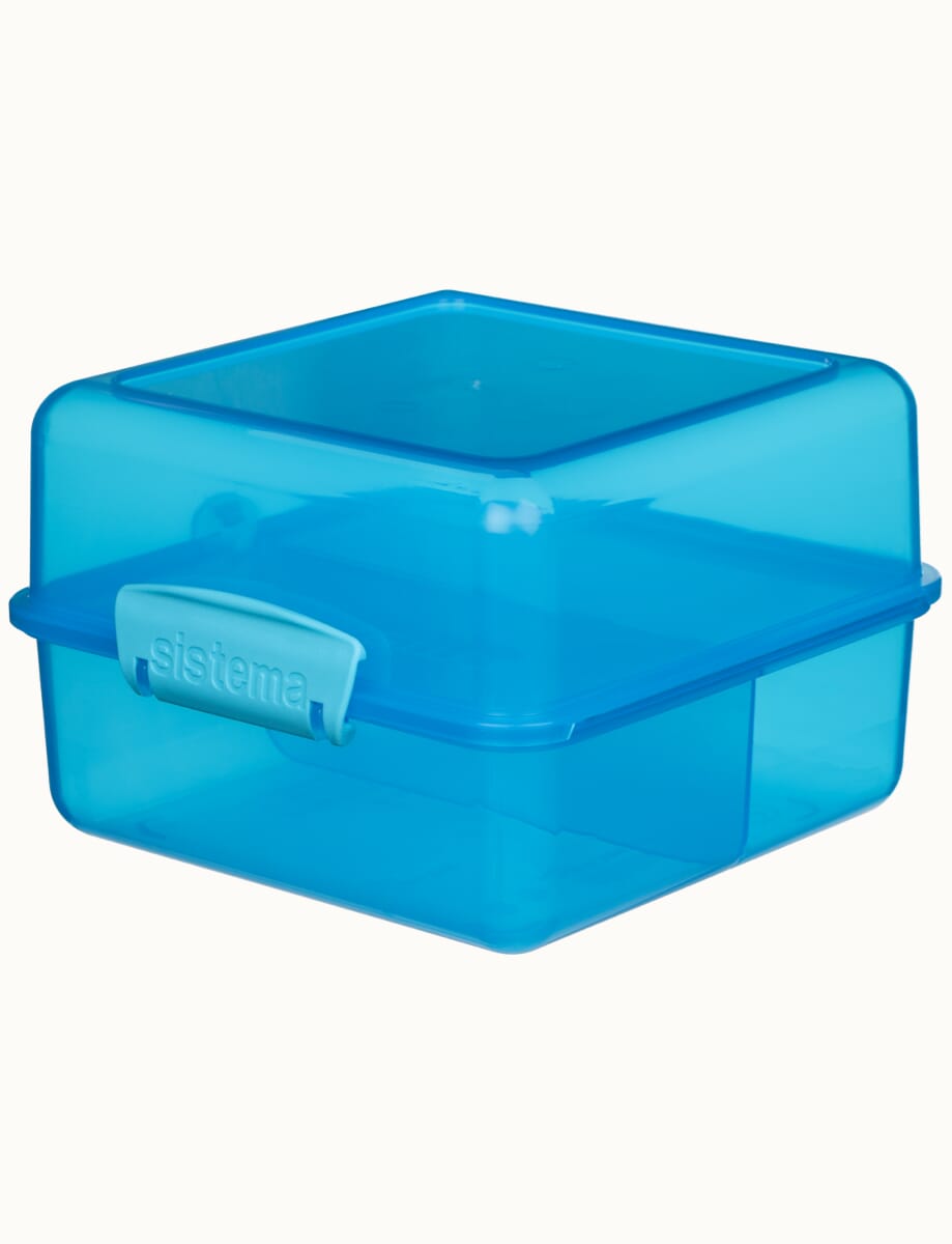 Sistema Lunch Box – BPA Free Plastic Blue 1.4L