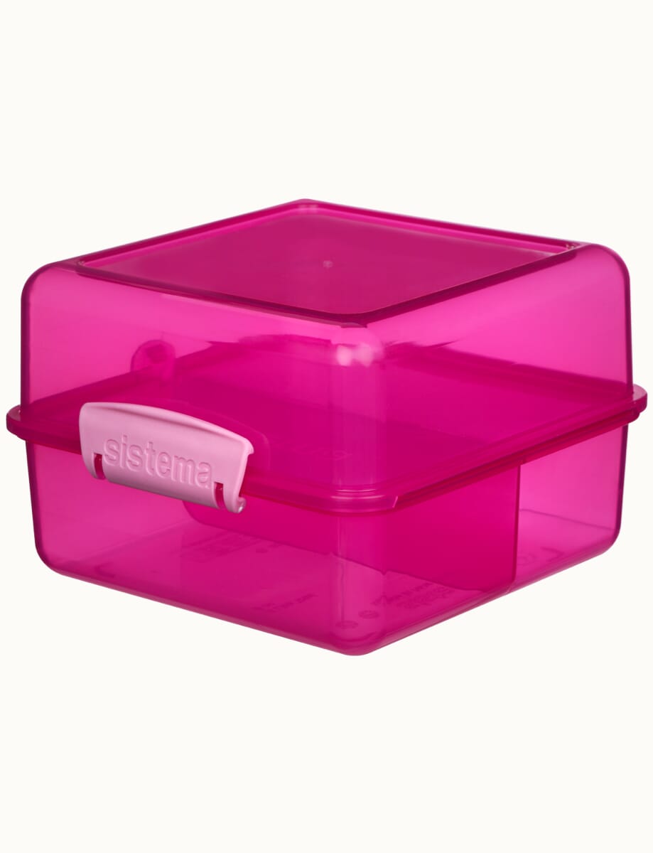 Sistema Lunch Box – BPA Free Plastic Pink 1.4L