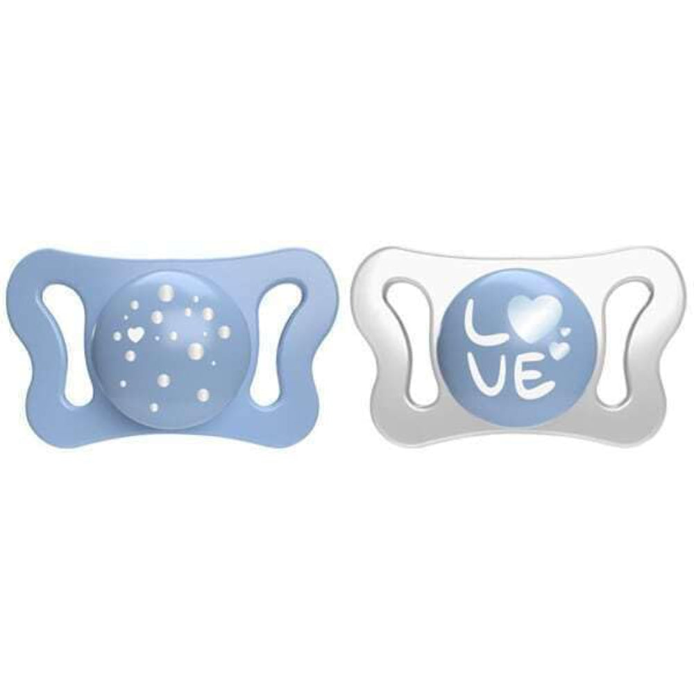 Chicco Physio Forma Micrò Silicone Pacifier 0-2m – Blue