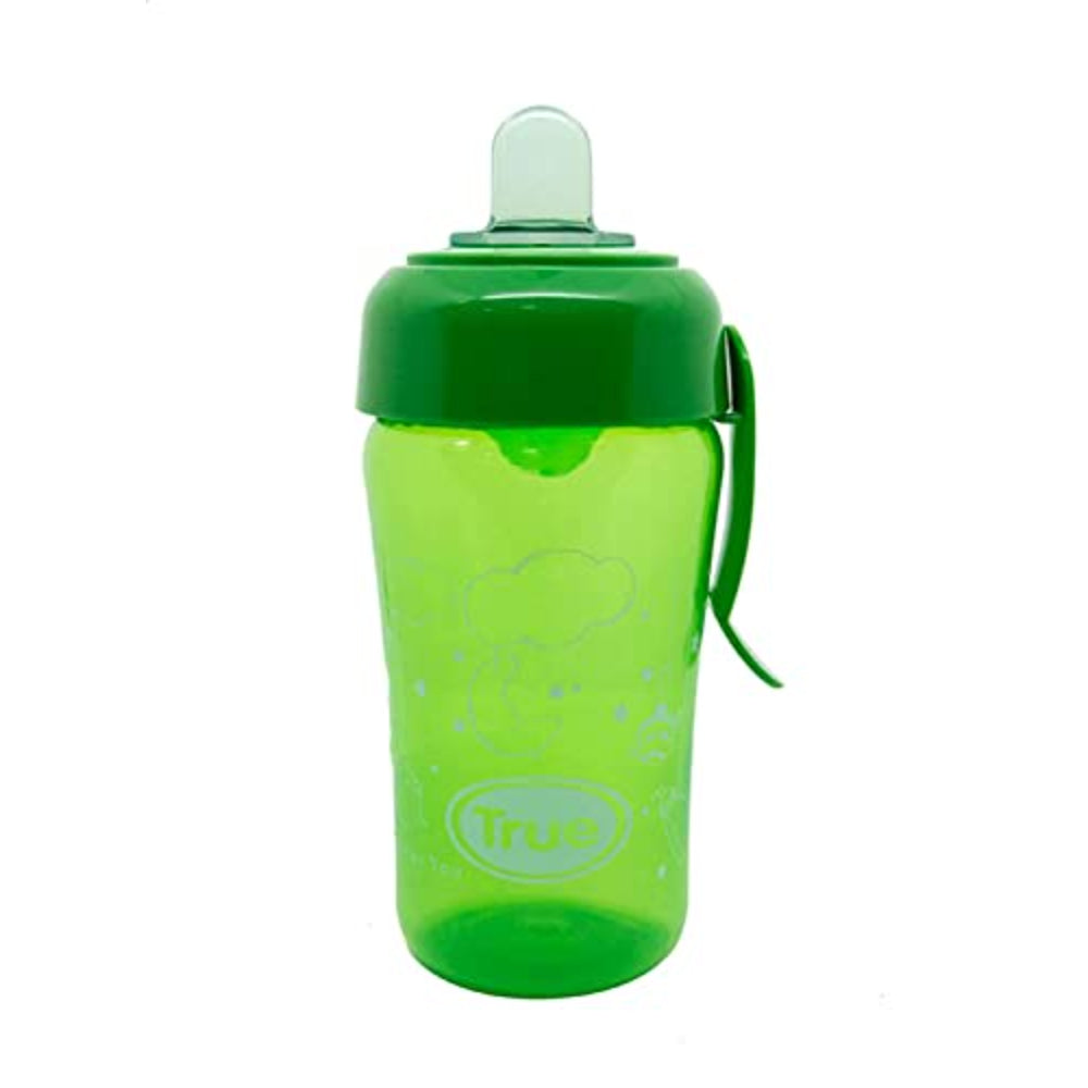 True Gold  Silicone Straw Cup 300ml – Green