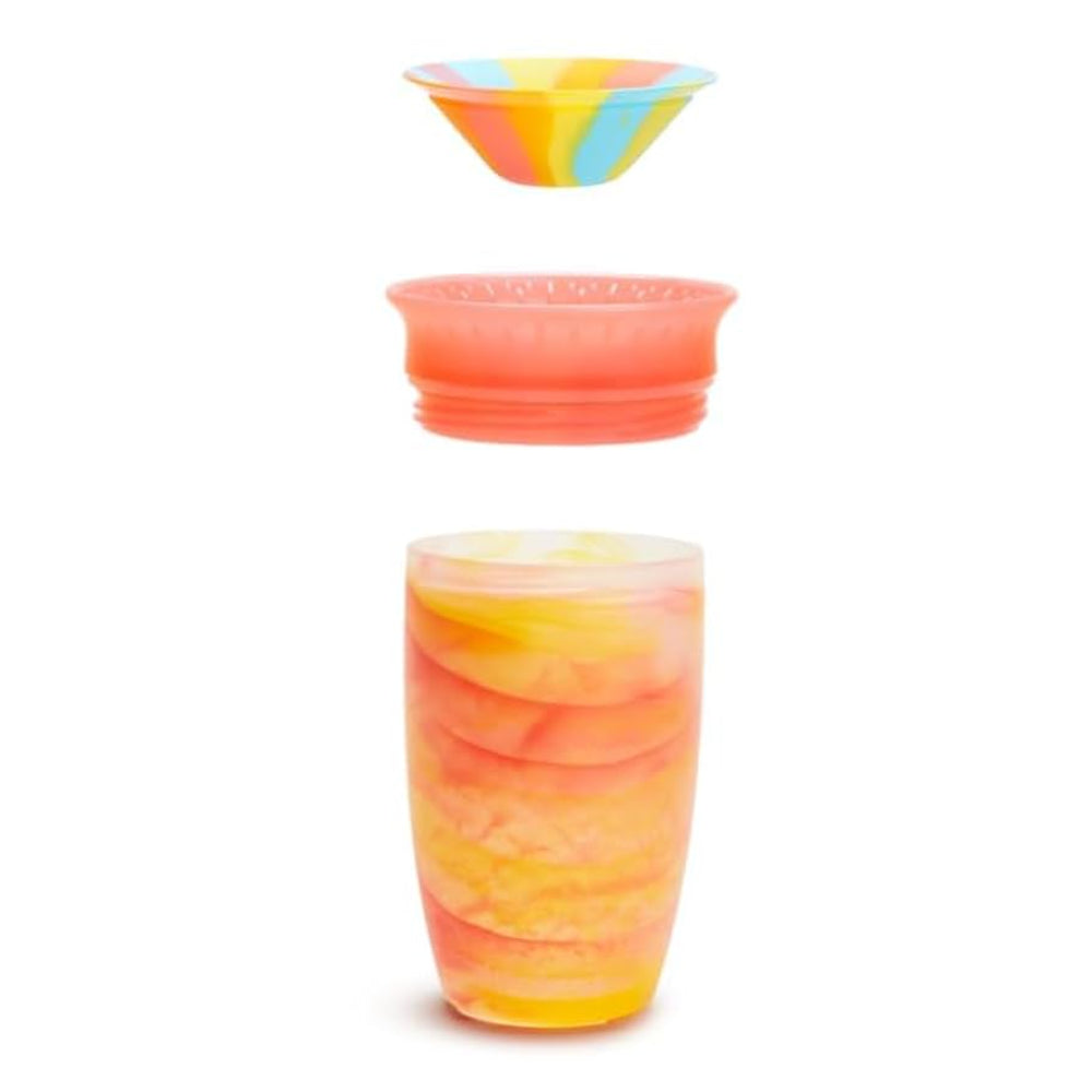 Munchkin Miracle 360° Tropical Swirl Sippy Cup 296ml - Hey Sunshine