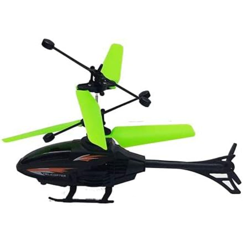 Plastic Remote Control Helicopter Toy – Green - Toys - OKO