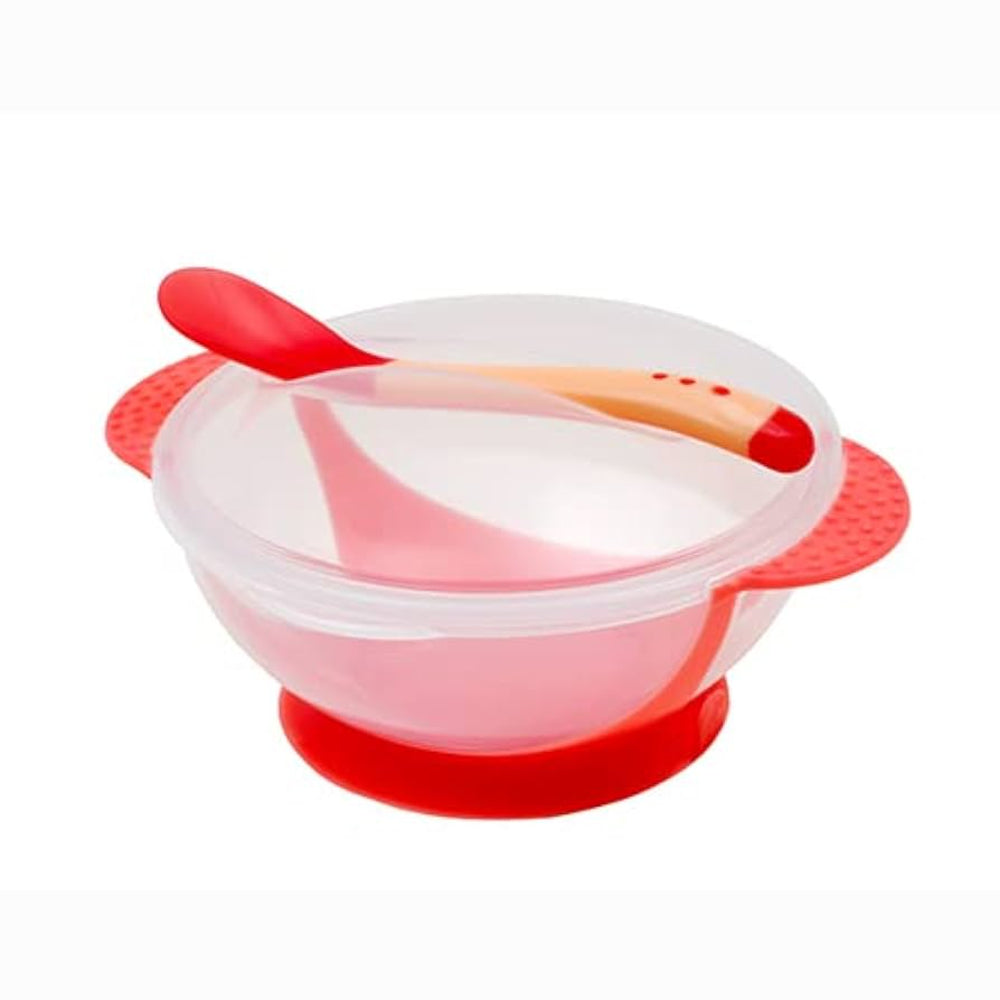 True Stuck Transparent Plate – Red