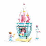 Sluban Creator Ice Cream Shop Building Blocks Set - 247 Pcs