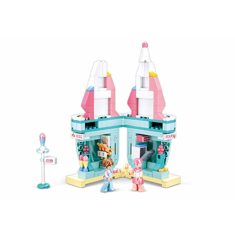 Sluban Creator Ice Cream Shop Building Blocks Set - 247 Pcs