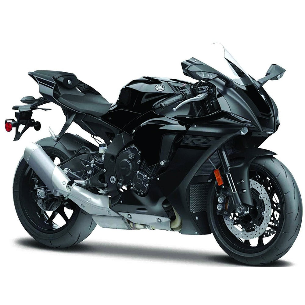 Maisto 2021 Yamaha YZF-R1 Die-Cast Motorcycle with Stand – 1:12 Scale